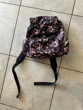 Ted Baker London Floral Pink and Black Women's Backpack